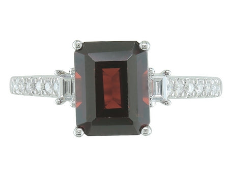 14KW London Blue Topaz Dia Dia-R35367