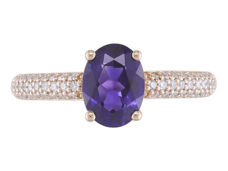 14KP Morganite Dia Dia-R35410