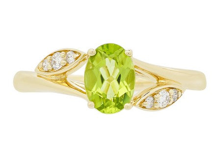 14KY Garnet Dia Dia-R35489