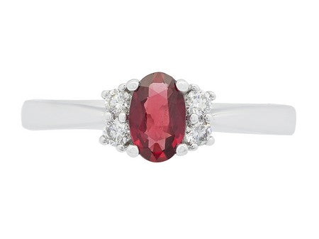 14KY Peridot Dia Dia-R35574