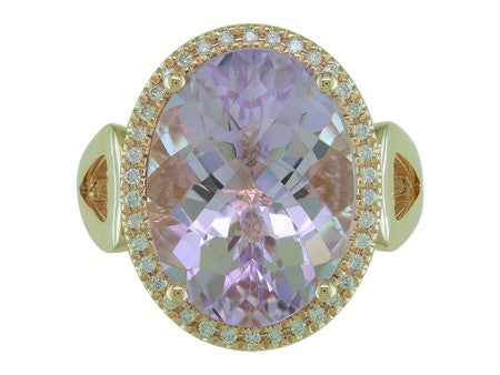 14KW Aquamarine Dia Dia-R36181