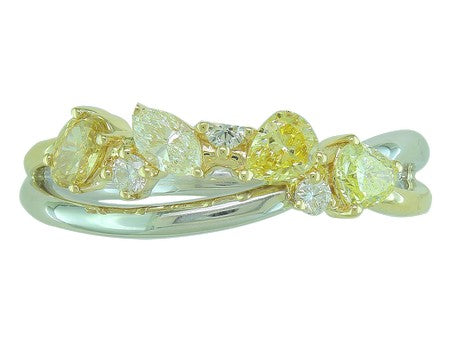 14KTT Natural Fancy Color Diamond-R36375