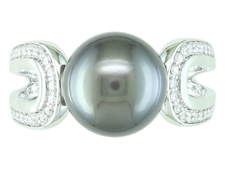 14KW Tahitian Pearl Dia Dia-R36529