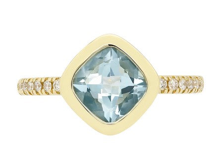 14KY B-Topaz Dia Dia-R36568