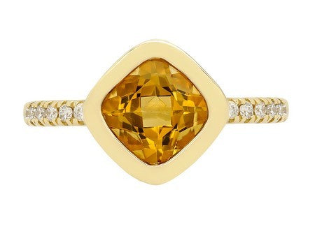 14KY B-Topaz Dia Dia-R36568