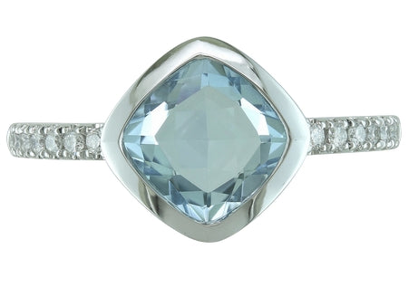 14KY B-Topaz Dia Dia-R36568