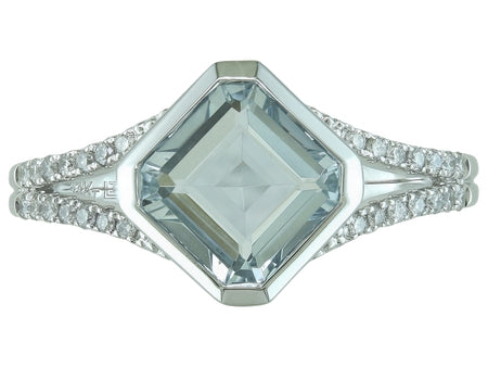 14KY B-Topaz Dia Dia-R36571