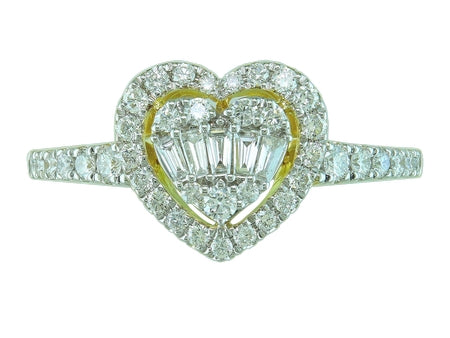 18KY+W Diamond-R36586