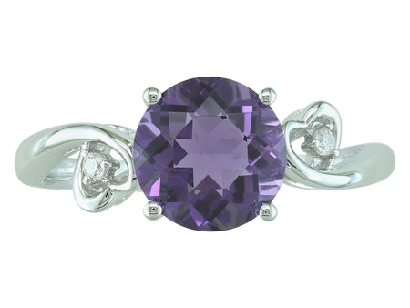 14KW Amethyst Dia Dia-R36630