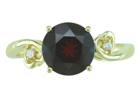 14KW Amethyst Dia Dia-R36630