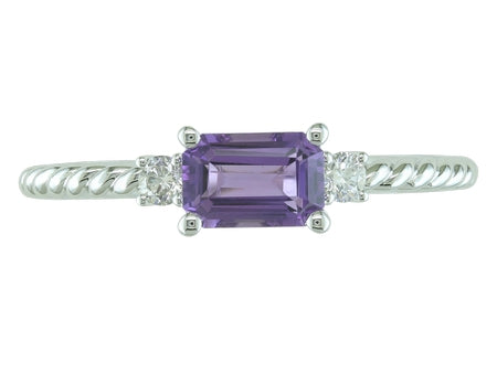 14KW London Blue Topaz Dia Dia-R36741