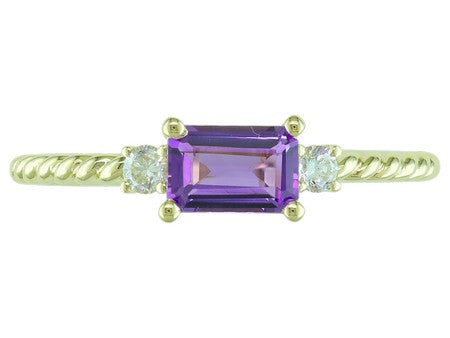 14KW London Blue Topaz Dia Dia-R36741