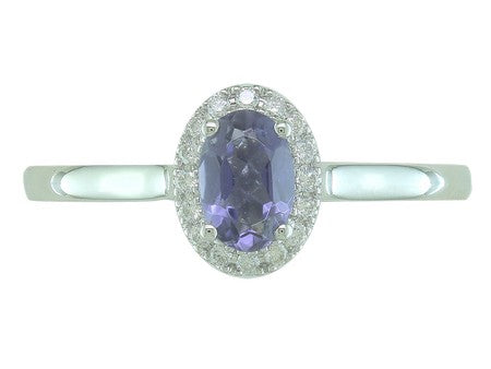 14KW Iolite Dia Dia-RA3670