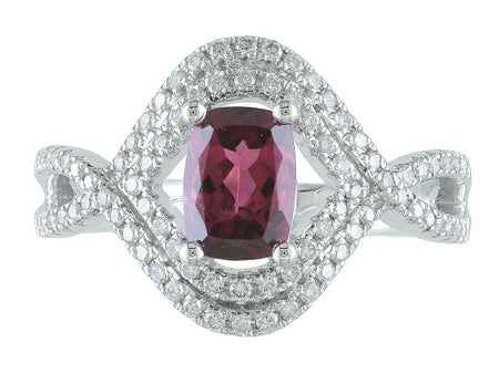 14KW Pink Tourmaline Dia Dia-RC0365