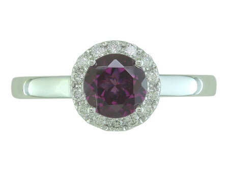 14KP Amethyst Dia Dia-RE0726
