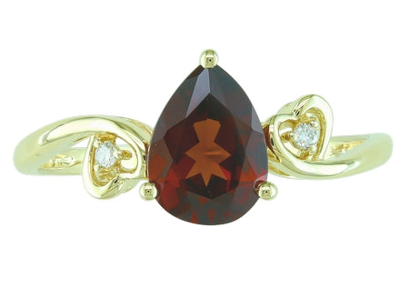 14KY London Blue Topaz Dia Dia-RE1399