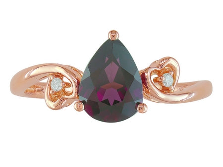 14KY London Blue Topaz Dia Dia-RE1399