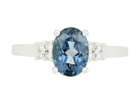 14KW London Blue Topaz Dia Dia-RE1491