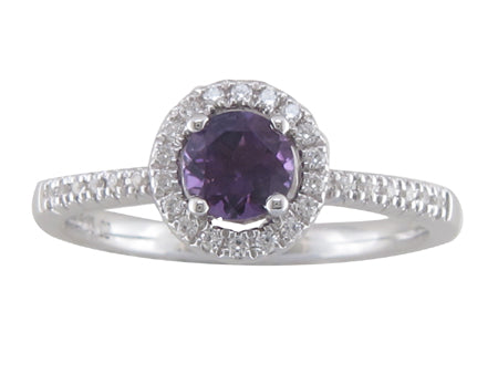 14KP Rhodolite Garnet Dia Dia-RE1663