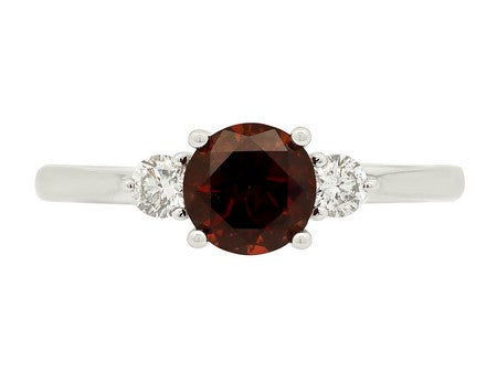 14KY Black Agate Dia Dia-RE2204