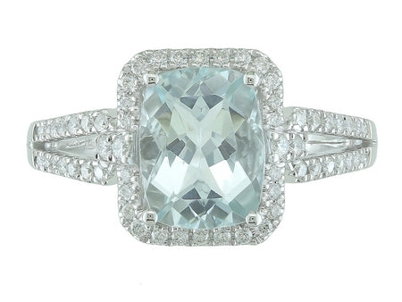 14KY London Blue Topaz Dia Dia-RE3055