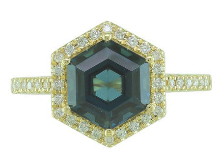 14KW Peridot Dia Dia-RE3920