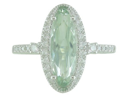 14KY Amethyst Dia Dia-RE3994