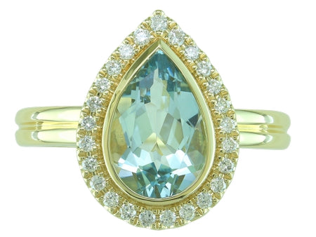 14KY Amethyst Dia Dia-RE4101