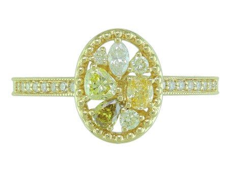 14KY Natural Fancy Color Diamond-RG4111