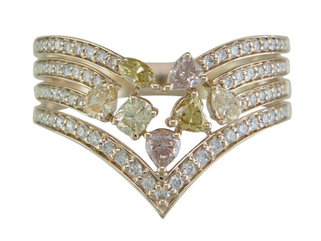 14KY Natural Fancy Color Diamond-RG4114