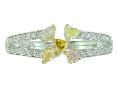 14KTT Natural Fancy Color Diamond-RG4120