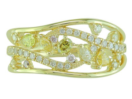 14KY Natural Fancy Color Diamond-RG4124