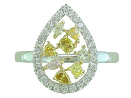 14KTT Natural Fancy Color Diamond-RG4127