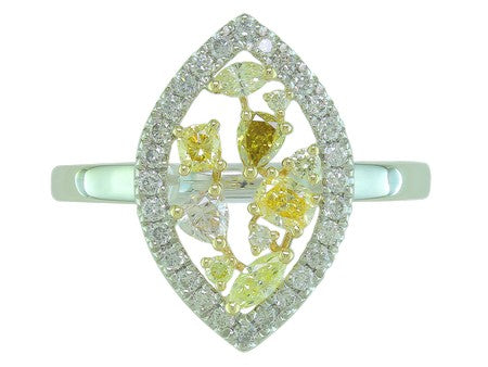 14KTT Natural Fancy Color Diamond-RG4128