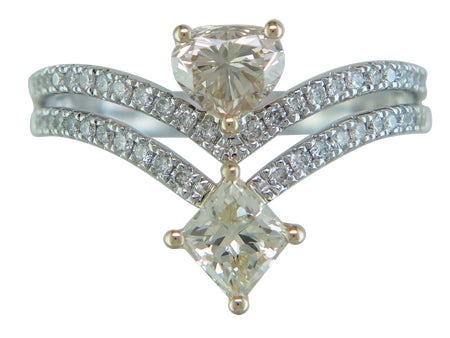 14KTT Natural Fancy Color Diamond Dia Dia-RG4187