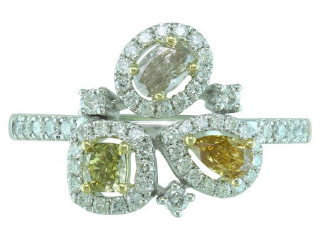 14KTT Natural Fancy Color Diamond Dia Dia-RG6232