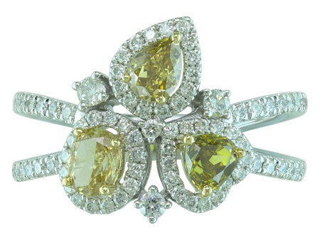 14KTT Natural Fancy Color Diamond Dia Dia-RG6233