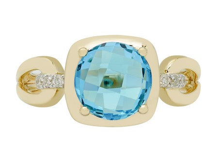 14KY+W B-Topaz Dia Dia-RG6267