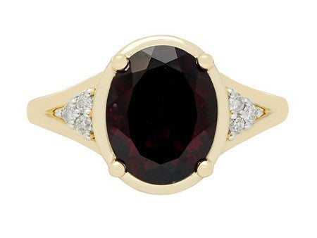 14KY+W Rhodolite Garnet Dia Dia-RG6287