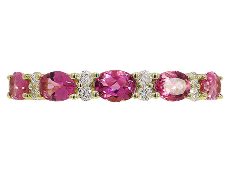 14KY Pink Tourmaline Dia Dia-RG6354