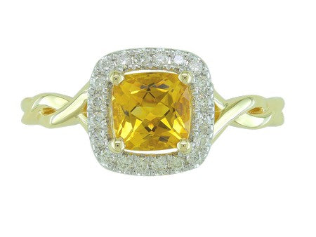 14KW Aquamarine Dia Dia-S08338