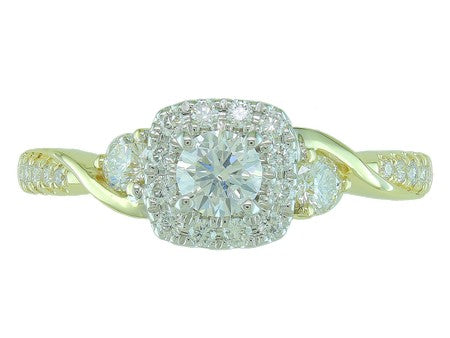 14KTT Diamond-S11351